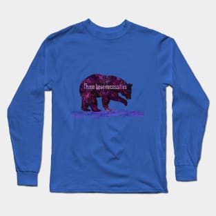 Bear Necessities Long Sleeve T-Shirt